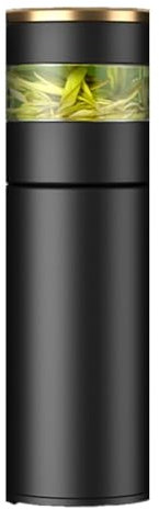 AMIUHOUN Tea Infuser Vacuum Flask Temperature LED Display 450Ml Insulated Cup Stainless Steel Bottle Travel Coffee Mug Easy Install Easy to Use