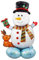 VIKY® Weihnachtsdeko Weihnachten Luftballons, XXL 3D Elch Schneemann Folienballon Stehend, Weihnachten Deko Ballon, Merry Christmas Decorations, Weihnachtsballons Stehender für Weihnachten Party Deko