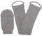 Homgaty Back Scrubber 100% Natural Bamboo Fibre,Loofah Back Scrubber for Shower Body Scrubber with Exfoliating Glove,Bath & Shower Body Brush Scrubber with Handle for Men & Women (Grey)