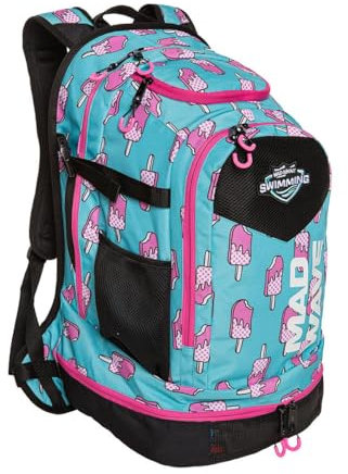 Mad Wave Lane Rucksack, 32 l, Azurblau, blau, One size