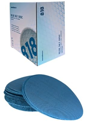 Sandwox 818 Blue net Schleifgitter d150mm (50 Stück) (Korn 80)