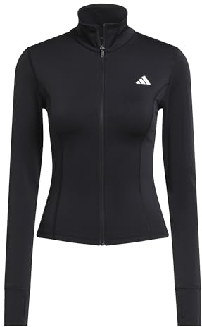 adidas Damen Workout Essentials Zip Through Jacket TRACK TOP (1er Pack)