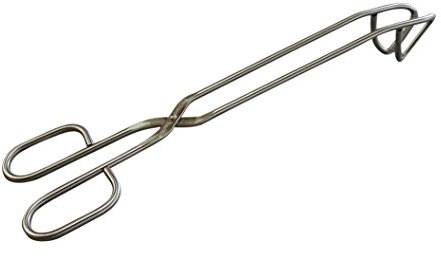 Grillzange Bratwurstzange Edelstahl 24-30-38cm Das Original aus Thüringen