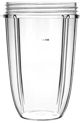 DDLSKZXI Repuestos de Vasos compatibles con NutriBullet, licuadoras de 600 W y 900 W (1 Vaso de 24 oz)