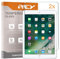 REY Pack 2X Pellicola salvaschermo per iPad 9.7 (2018) / iPad PRO 9.7 / iPad 9.7 2017 / iPad 5 Air/iPad Air 2, Pellicole salvaschermo Vetro Temperato 9H+, di qualità Premium Tablet