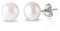 Philip Jones Sterling Silver Pearl Earrings