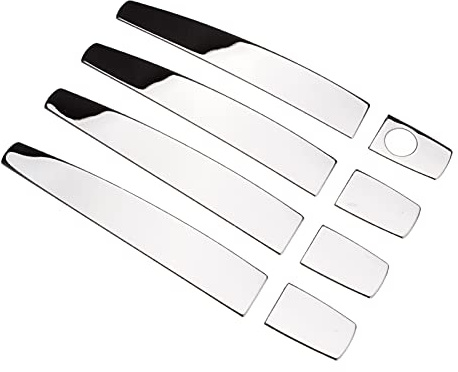 YUJIEXING YJSH Fit For Vauxhall Opel Astra Mokka Corsa D Zafira B Insignia Meriva 1set Chrome Steel Door Handle Cover Trim Molding