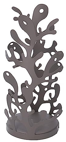 Vacchetti Portabicchieri Metallo Tondo, Grigio, Piccolo