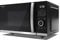 SHARP YC-QG234AU-B 23 Litre 900W Digital FLATBED Microwave with 1000W Grill, 10 power levels, ECO Mode, defrost function, LED cavity light - Black
