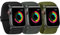 Ecogbd breites elastisches Ersatzarmband kompatibel mit Apple Watch Armband 38mm 40mm 41mm 42mm 44mm 45mm 49mm, breite Nylonbänder aus Stoff für iWatch Series 9,8,7,6,5,4,3,2,1,SE 3Pack