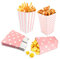 Siumir Cajas de Palomitas 24 pcs Cajas para Dulces, para Fiestas de Cumpleaños, Bodas, Noche de Película, Picnic o Barbacoa