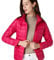 Winterjacke Damen Mäntel Für Damen Leichte Daunenjacke Damen Mit Kapuze Packbare Daunenjacke Daunenmantel Parka Gesteppte Wattierte Pufferjacke Mit Kapuze Damen Bubblev Rose Red Stehkragen XL