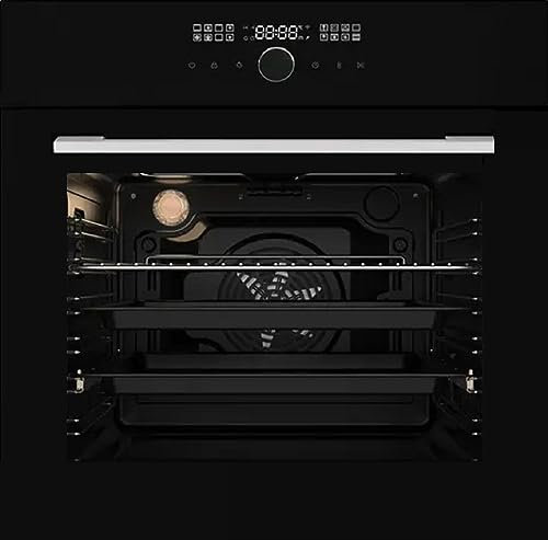 Klugmann Einbaubackofen »KO1676TCPI«, 1-fach-Teleskopauszug, Drehwähler mit Berührungssensor, TFT-Display, Teleskopauszug