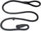 Duo lead All in one Slip lead or Head Collar dog trainin Stop Pull Large Dogs Figure 8 Training Mode (Black, 14mm x 150cm (Med-Lge Dogs))