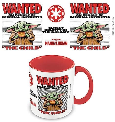 Star Wars: The Mandalorian Mug (Grogu Galactic Snacks Design) 11oz Ceramic Coffee Mug, Star Wars Gifts for Men, Cups and Coffee Mugs for Women and Men - Official Merchandise