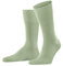 FALKE Herren Socken Tiago M So nachhaltige Fil D'Ecosse Baumwolle einfarbig 1 Paar, Grün Pale Olive 7710, 41-42