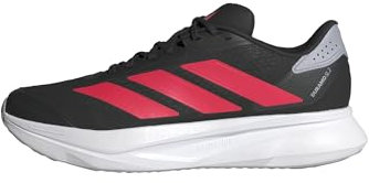 adidas Homme Duramo SL 2 Running Shoes, Core Black/Lucid Red/Halo Silver, 42 2/3 EU