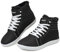 Scarpe Barefoot a piedi nudi Inverno Uomini Donne Neve Stivali a piedi nudi Caldi Walking Wide Toe Box scarpe Morbide antiscivolo Stivali minimalisti Bianco Nero 42EU