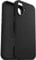 OtterBox Symmetry Series Cactus Leather MagSafe Case for iPhone 16 Plus, Shockproof, Drop proof, Protective Thin Case, 3x Tested to Military Standard, Black