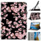DayQiQiPu PU Leather Case for Amazon Fire HD 8 (8 Inch, 6th/7th/8th Generation, 2016/2017/2018 Release) Plum Blossom Pattern Flip Tablet Case Card Slot Stand Protection Cover 01