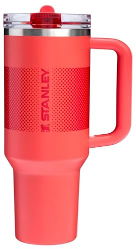 Stanley Quencher Pro Tour Flipstraw Tumbler 40 oz Hot Coral Fade (BOX)