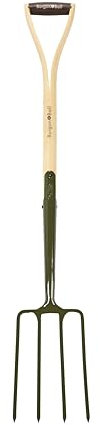 Burgon & Ball BoronGreen Digging Fork RHS FSC 100%
