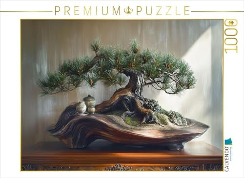 Puzzle · Wurzeln, die Geschichten erzählen - Bonsai | 1000 Teile · Lege-Größe 64 × 48 cm · CALVENDO Puzzle