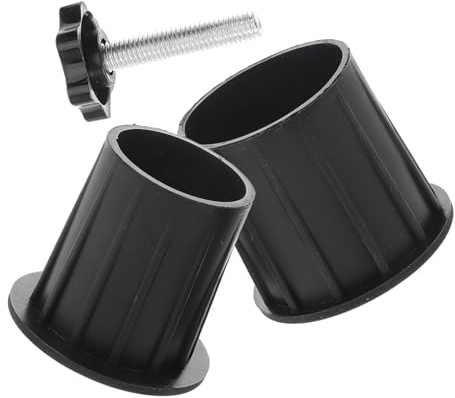 Gadpiparty 2 pièces Cache-Trou Silicone pour Pied de Parasol Lot Vis Protection Anti-débris et Étanche pour Socle de Parasol de Jardin et Terrasse