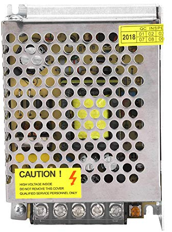 Transformateur d'alimentation à découpage 220 V vers 12 V 6,5 A 80 W Tension d'entrée CA universelle Convertisseur de courant compact à haute efficacité pour les projets électroniques DIY
