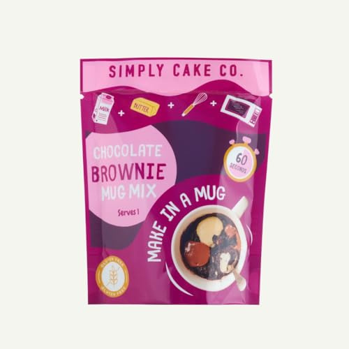 Brownie Mug Mix - 4 Pack | Gluten Free, Letterbox Gift, Stocking Filler