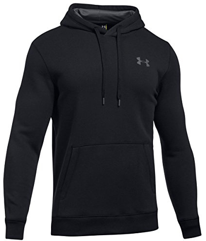 Under Armour Mens Rival Fitted OTH Hoodie Black S