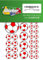114 Aufkleber, Fußball, Sticker, 15-50 mm, weiß/rot, aus PVC, Folie, bedruckt, selbstklebend, EM, WM, Bundesliga