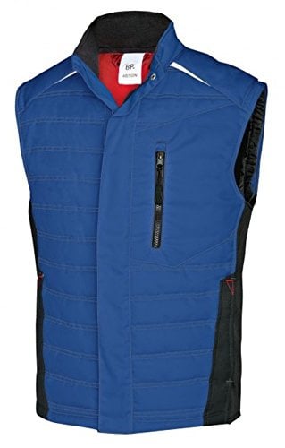 BP 1986-570-13 Thermoweste - Schlanke Silhouette - Stehkragen - Thermofutter - 65% Polyester, 35% Baumwolle - Standard Passform - Größe: 2XL - Farbe: königsblau