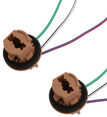 SENZEAL 2 stücke 7443 Glühbirnen Sockel Halter T20 Auto SMD Licht Buchse Adapter