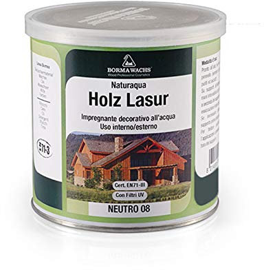 Barniz para exterior-interior incoloro mate al agua - 375 ml -
