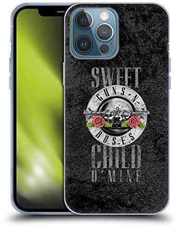 Head Case Designs Licenza Ufficiale Guns N' Roses Sweet Child O' Mine Vintage Custodia in Gel [Protezione di Grado Militare] Compatibile con Apple iPhone 13 PRO Max E Compatibile con MagSafe