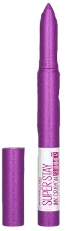 Maybelline New York Super Stay Ink Crayon Matte Longwear Lippenstift Make-up, Langanhaltender Matt Lippenstift mit integriertem Spitzer, Limited Edition Geburtstagskollektion, Throw a Party, 1,1g