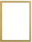 Diamond Painting Rahmen für Diamond Painting Bilder, selbstklebende Diamant Painting Bilderrahmen, Magnetischer Rahmen für Diamant Malerei Bilder (Gold glänzend, für 40 x 50 cm)