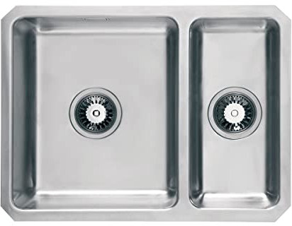 Cookology Grosseto 1.5 Bowl Undermount Sink – Stainless Steel