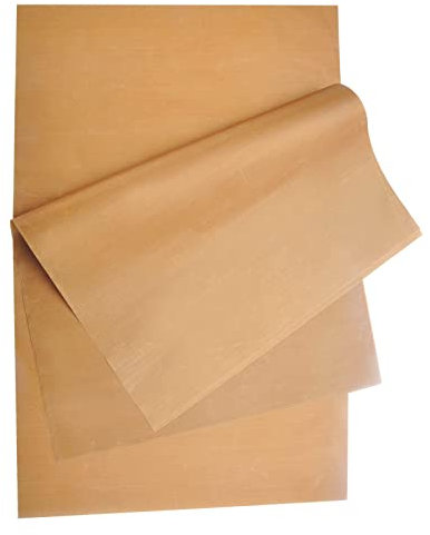 Permanent Baking Sheet Set of 3 40 x 60 cm Large for Grilling and Baking, Reusable Greaseproof Paper Baking Mat Baking Film Dishwasher Safe Extremely Durable