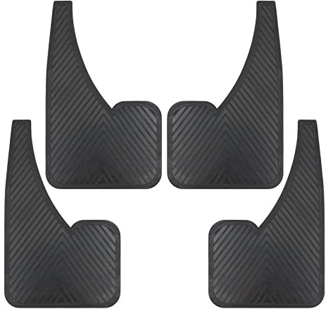 LEOSOX Paraspruzzi in Gomma da 5 mm Paraspruzzi Paraspruzzi Parafango Compatibile con Peugeot Boxer Fiat Ducato Van 244 250 290 Citroen Relay RAM ProMaster