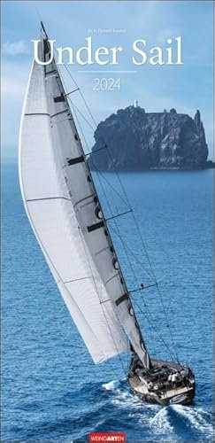 Under Sail - Vertikal - Kalender 2024 - Weingarten-Verlag - Wandkalender - 33 cm x 68 cm