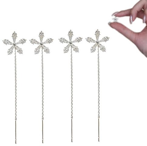 KRRHUEO Lovebondz Lymphvity Magnettherapie Germanium Ohrringe,Lymphvity Germanium Ohrringe,Lymphatische Magnettherapie Ohrringe,Gold Silber Lymphdrainage Ohrringe Geschenk'S für Freundin (Silver)