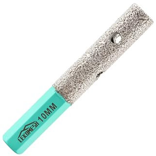 Fresa Diamante Brocas Porcelanico 10mm - LEKOMESH Broca de Fresado Diamante con Vástago Hexagonal para Ampliación Dar Forma Borde Hoyos de Porcelánico Cerámica Mármol Granito