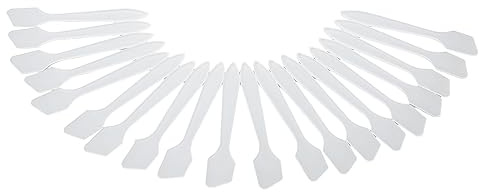 Mini Cosmetic Spatula, 20pcs Multipurpose Small Face Cream Spoon Reusable for Eye Cream for Body Lotion
