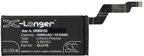 vhbw Akku kompatibel mit Google GX7AS, Pixel 6A, Pixel 6A 5G, G1AZG, GB17L, GB62Z Handy Smartphone Telefon (4400 mAh, 3,85 V, Li-Polymer)