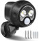 EXTRTASTAR Security Lights Outdoor Motion Sensor, Battery Operated Security Light 6500K, IP65 Waterproof Outdoor Security Lighting with Pir for Porch Garage Hallway Garden - 270LM