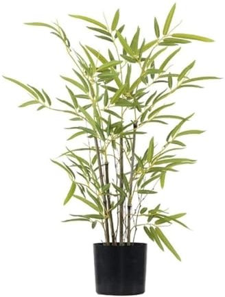 Kunstbaum Künstliche Lebensechter künstlicher Bambusbaum, immergrüne Pflanze, AST, PE-Kunstbaum, Hochzeit, Wohnmöbel, Dekor, Grün Kunstpflanze (Size : 60cm)
