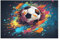 PAZZK Fußball Puzzle für Erwachsene und Kinder, 1000-teiliges Holzpuzzle, Modern, 75x50cm (1000 PCS), ab 12 Jahren