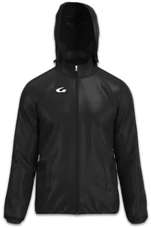 GEMS GN01-0010 FRIBURG Homme Veste coupe-vent Noir Taille XL